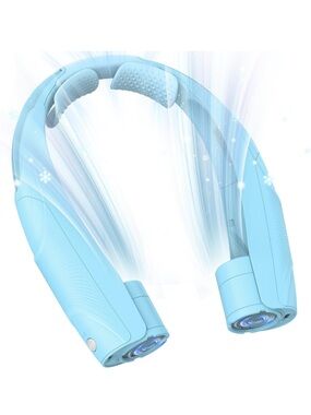 Portable Neck Fan Cooler - 6000mAh USB rechargeable hands free personal fan